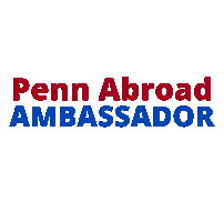 Penn Abroad Sticker