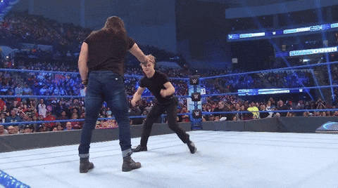 Giphy - Friday Night Smackdown Lol GIF by WWE
