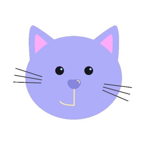 Cat Think Sticker