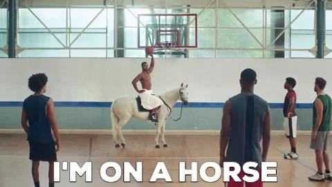 White Horse Basketball GIF by Old Spice