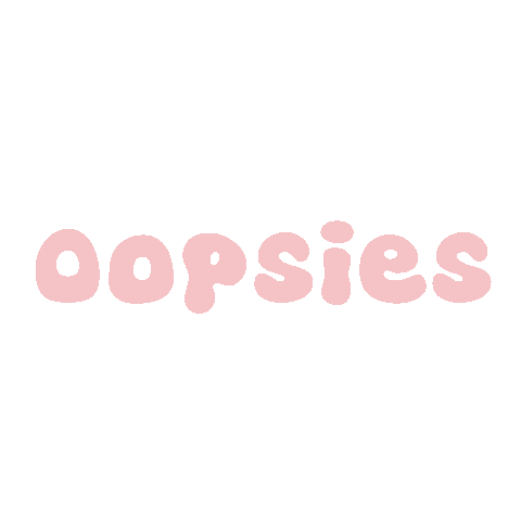 Oops Sticker