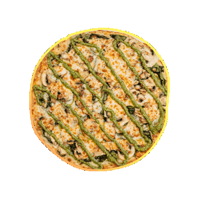 White Pizza Sticker by Fresh Brothers