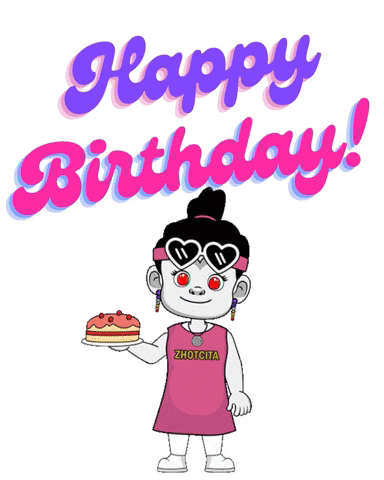 Happy Birthday GIF by Zhotcita