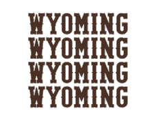 Wyoming Cowboys Sticker by WyomingAthletics