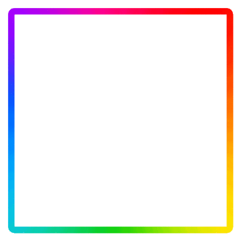 Rainbow Frame Sticker By Troupe429 For Ios Android Giphy