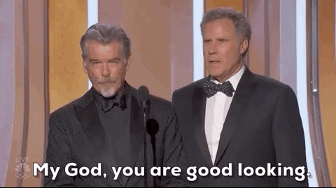 Will Ferrell Flirt GIF by Golden Globes - Find & Share on GIPHY