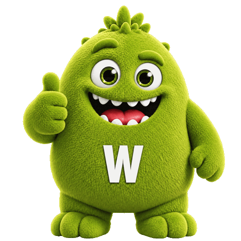 Awesome Wink Sticker by wechikmon