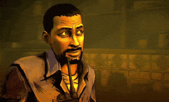 The Walking Dead Game Hello GIF