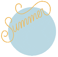 Summer Beach Sticker by Shannon B Design
