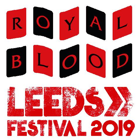 Reading Festival Rb Sticker by Royal Blood