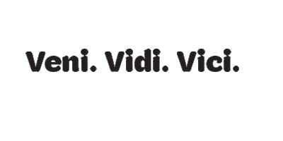 Veni Vidi Vici V3 Sticker by Girl Scouts of NYPENN Pathways