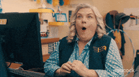Excited Paula Pell GIF by PeacockTV