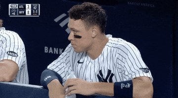 Looking Around New York Yankees GIF by Jomboy Media