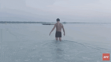 Max Holloway Water GIF by UFC