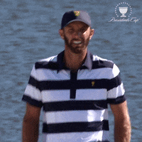 Hand Up Dustin Johnson GIF by ThePresidentsCup