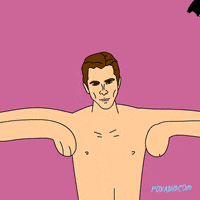 christian bale fox GIF by Animation Domination High-Def