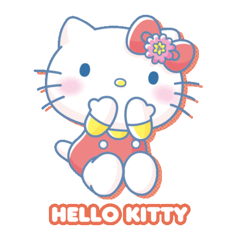 Hello Kitty Wink Sticker by Sanrio for iOS & Android | GIPHY