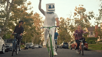 Bicycle Yes GIF by Marshmello