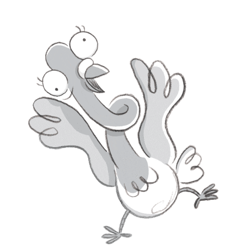 Pigeon Sticker by Hardie Grant Children's Publishing