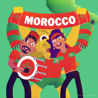 Fifa Morocco GIF by Manne Nilsson