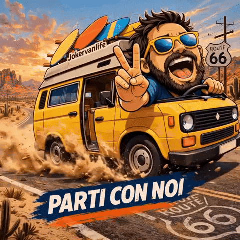 On The Road Italia GIF by VanTrip.it