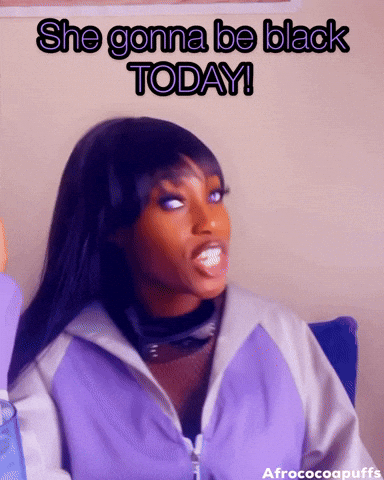 Sassy Black Queen GIF