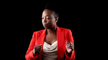 Excited Black Woman GIF by Ennov-Action
