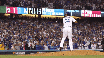 Excited Kenley Jansen GIF by MLB