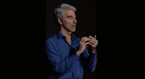 Craig Federighi Iphone GIF by ADWEEK - Find & Share on GIPHY