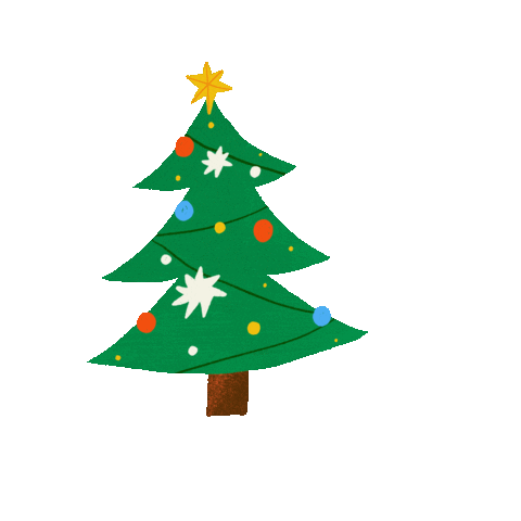 Christmas Tree Sticker by Nhena - Find & Share on GIPHY