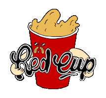Beer Redsolocup Sticker by RED CUP Burger Club