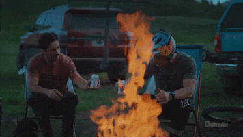 Cheers Campfire GIF by Outside TV