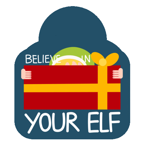 Believe Merry Christmas Sticker by Alcheringa, IIT Guwahati