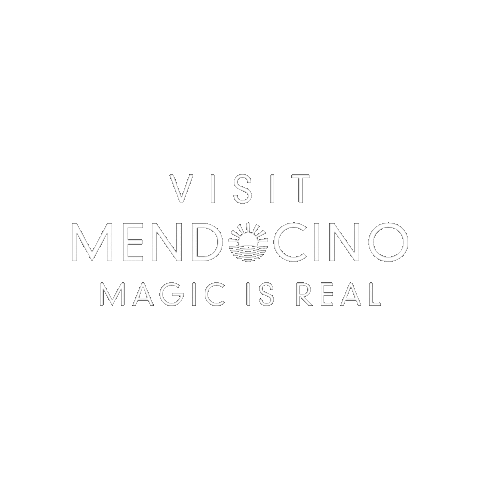 Mendo Sticker by Visit Mendocino County