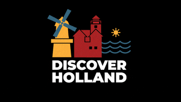 discoverhollandmi windmill lighthouse big red holland michigan GIF