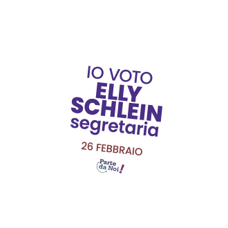 Partitodemocratico Sticker by Elly Schlein
