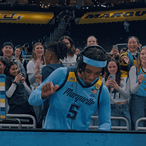 College Basketball GIF by Marquette Athletics