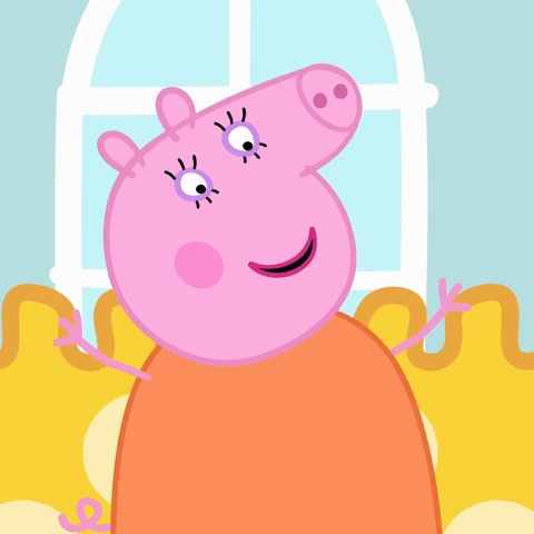 Happy Mummy Pig GIF by Peppa Pig