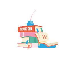 Book Brand Sticker by Wordfetti