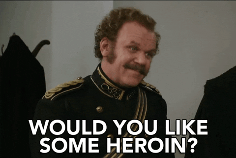 Heroins GIFs - Get the best GIF on GIPHY