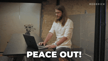 Peace Out GIF by Redbrick