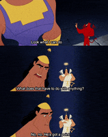 show off the emperors new groove GIF