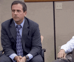 Wait A Second Season 3 GIF by The Office