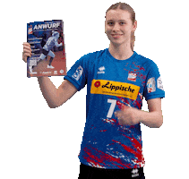 Handball Lesen Sticker by HSG Blomberg-Lippe