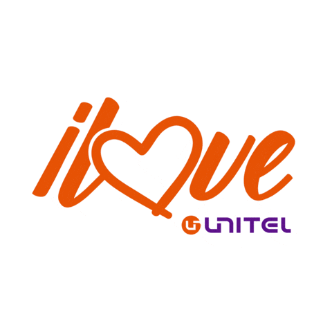 Africa Love Sticker by Unitel