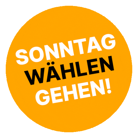 Kommunalwahl Sticker by CDU in Niedersachsen