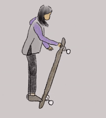 Skateboard Ending GIF