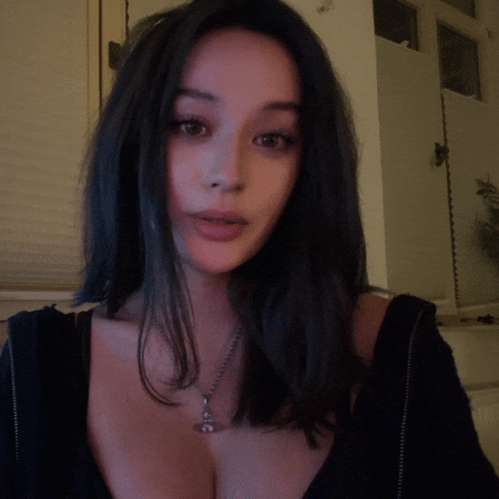 Cute Girl Twitch GIF