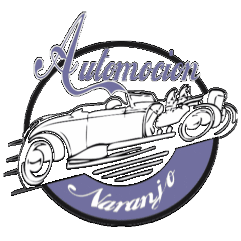 Automocion Naranjo Sticker