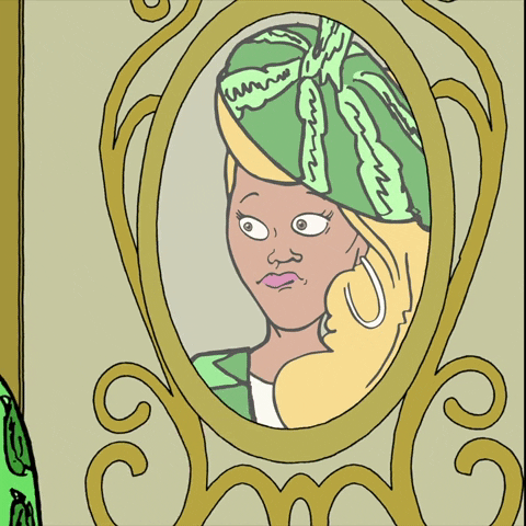 Mirror Kamokamo GIF by Aroha Bridge